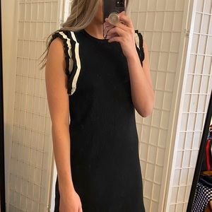 Cotton Blend Midi Dress